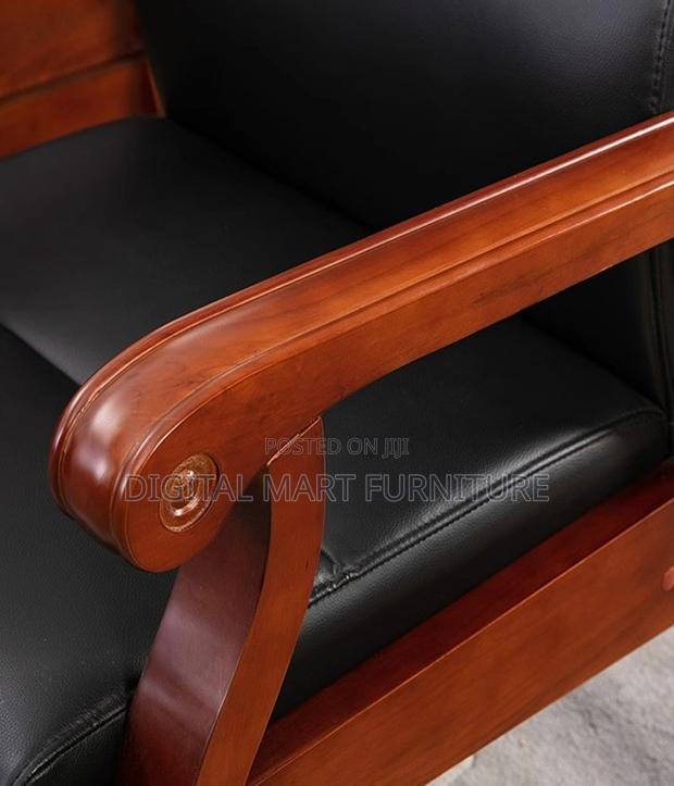Thick Manager Padded Leather Chair - thumbnail 5