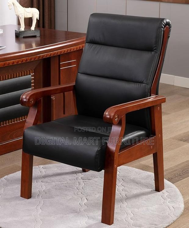 Thick Manager Padded Leather Chair - thumbnail 6