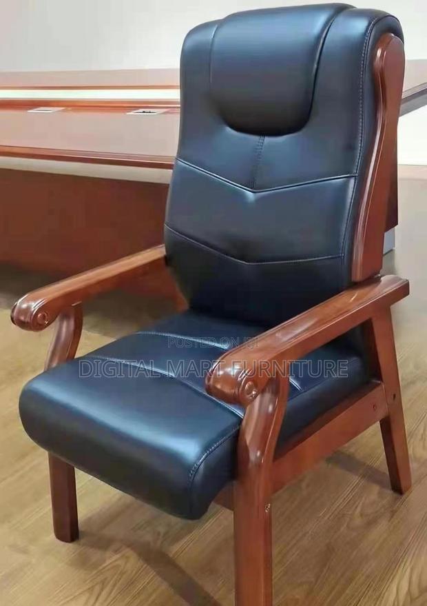 Thick Manager Padded Leather Chair - thumbnail 8