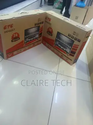 CTC 24" Inches Tv With Free to Ait Channels