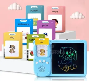 Talking Flashcard With Lcd Writing Pad For Kids