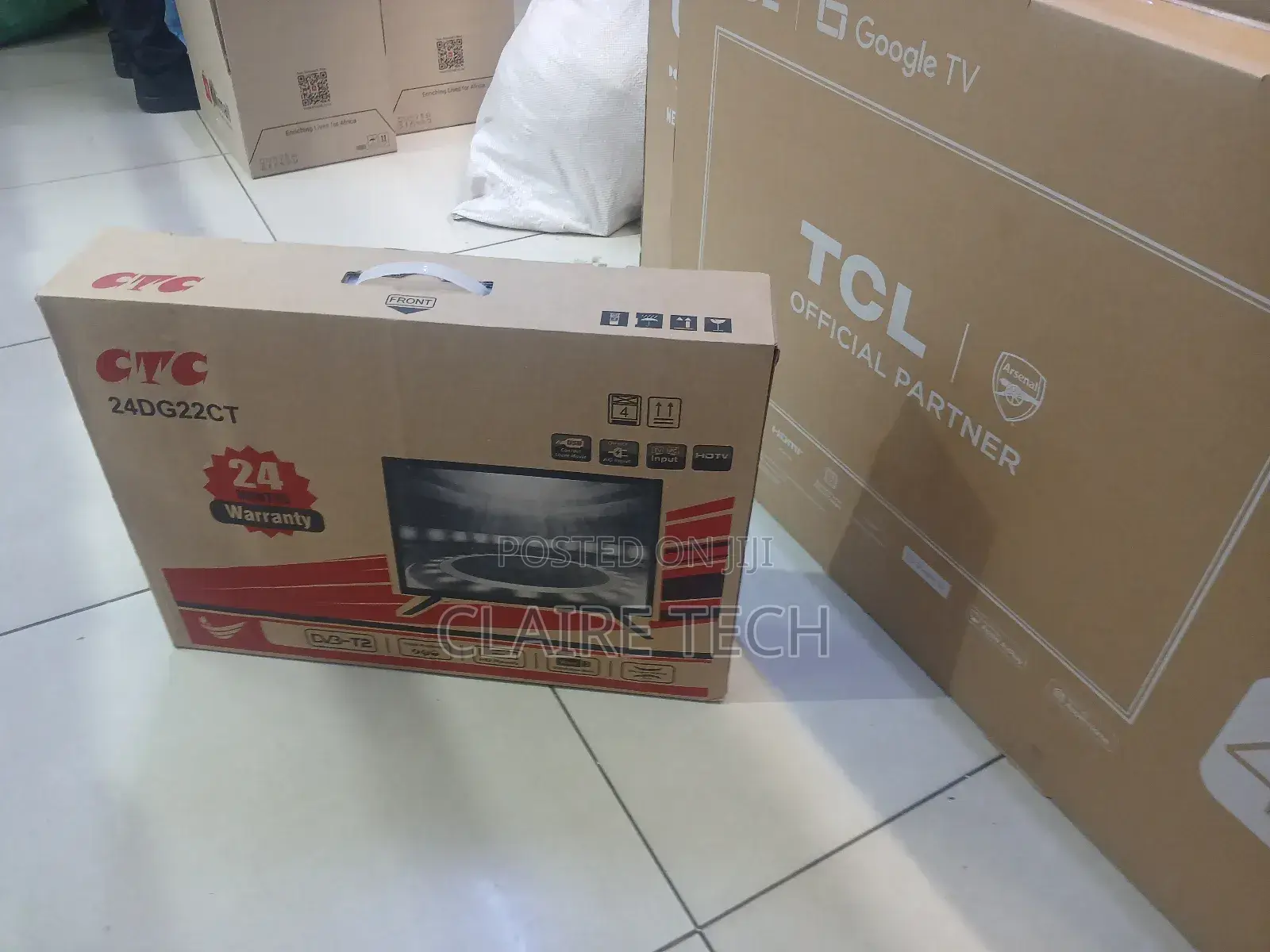 CTC Advanced 24" Inches Hd Led Digital -Usbhdmi Ports