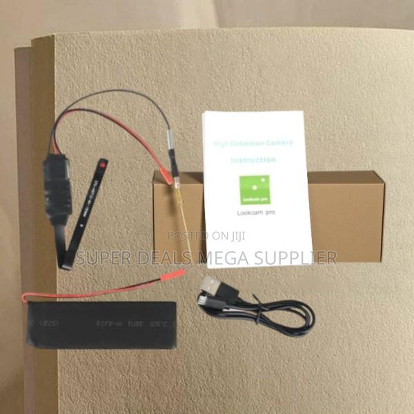 Motion Detection Pin Hole Spy Nanny Camera With 128gb Support