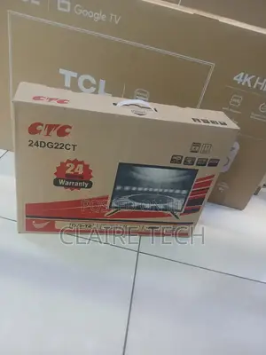 CTC 24" Digital Tv Inbuilt Decoder-Usb/Hdmi Ports Ac/Dc