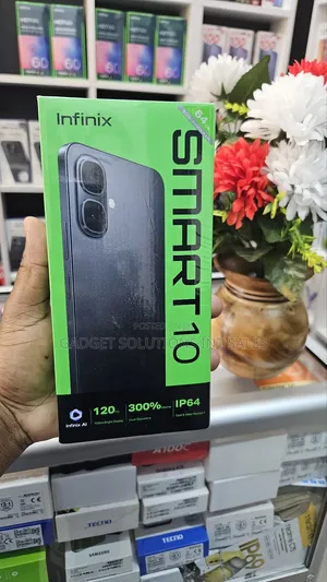 New Infinix Smart 10 64 GB Black