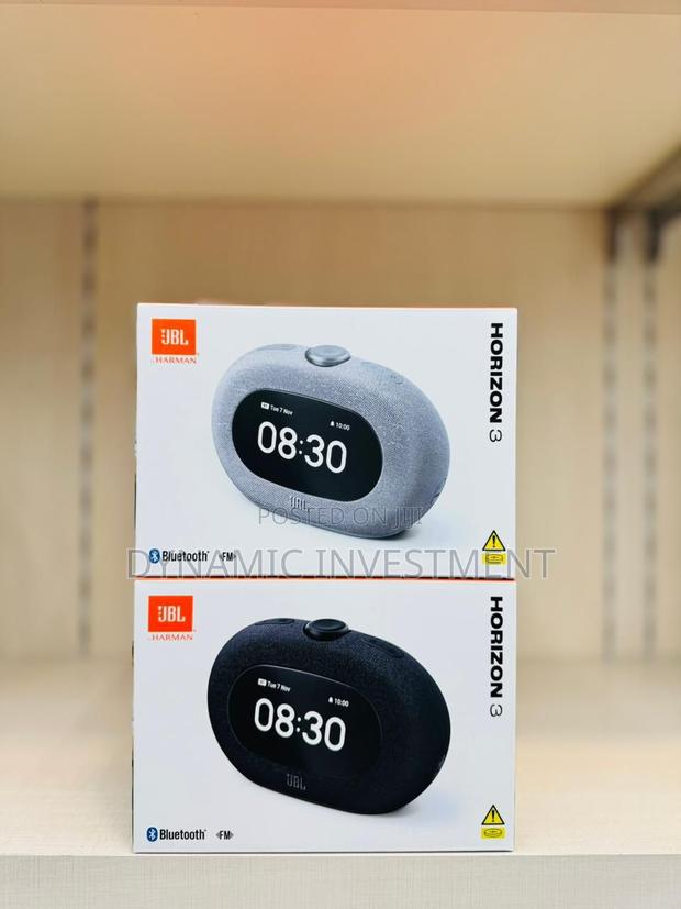 JBL Horizon 3 Bluetooth Clock Radio Speaker With Dab/Dab+/Fm, Black