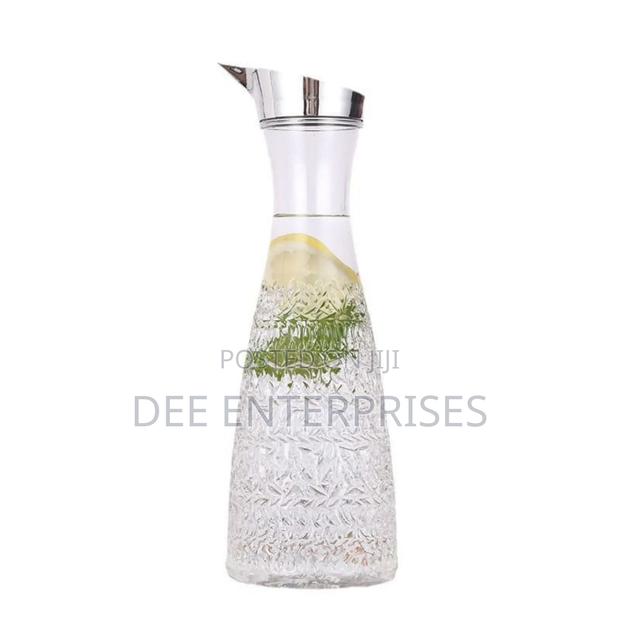 Embossed Acrylic Pitcher Jars 1.1l - main view