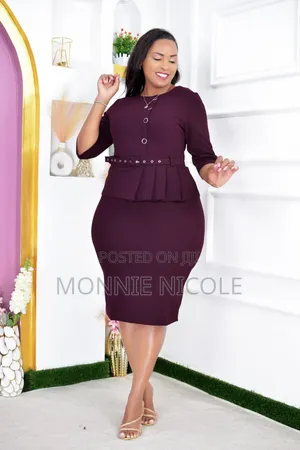 Official Peplum Dress
