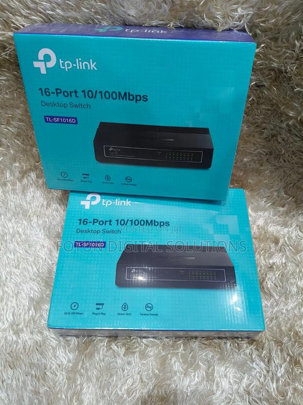 16 Port Desktop Switch 10/100mbps