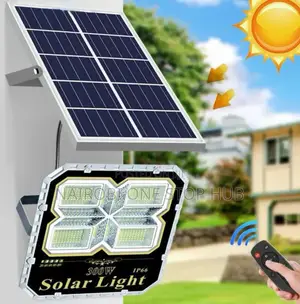 Solar-Powered Led Flood Light.Ip66 ,100wats
