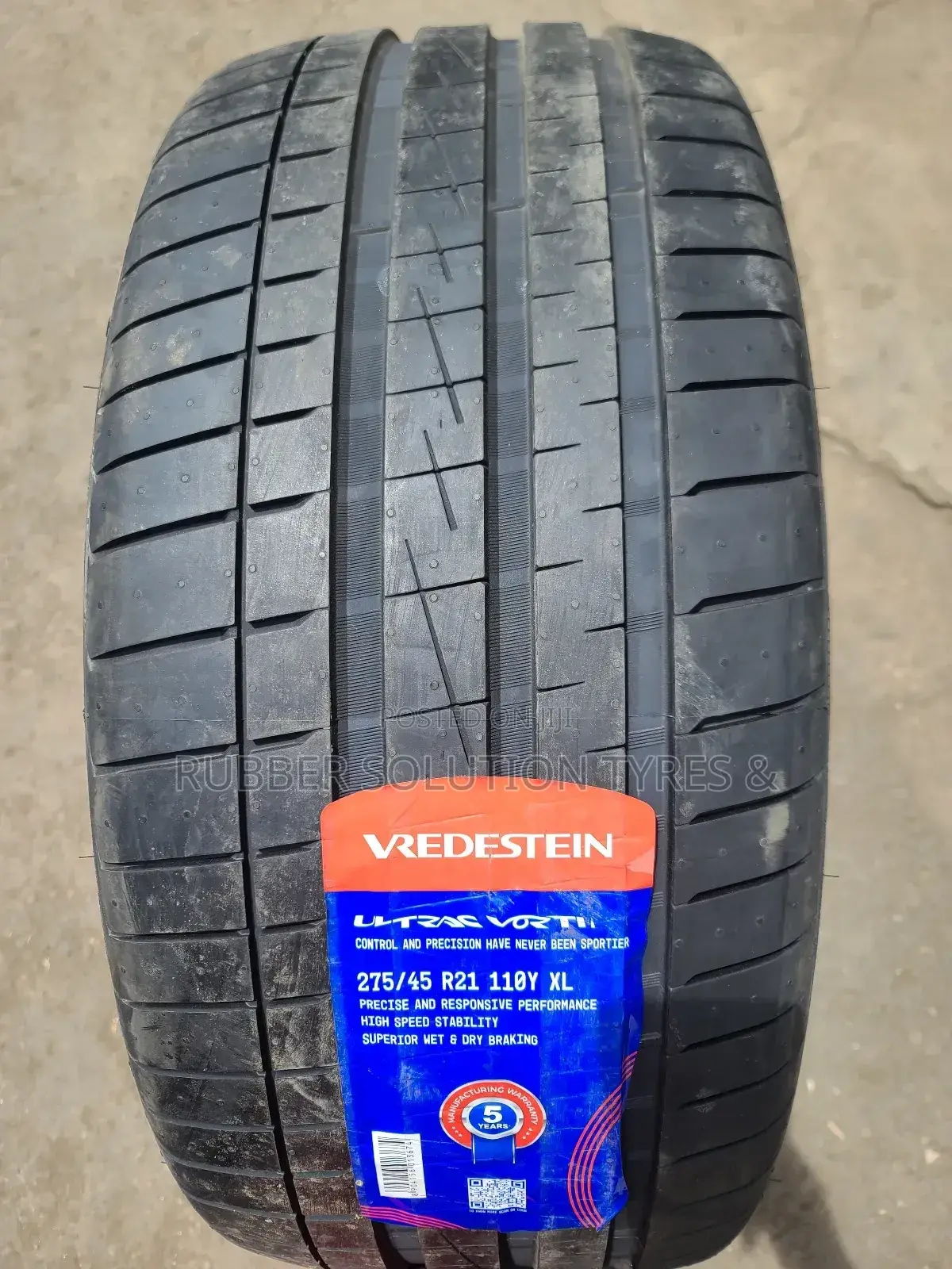 275/45r21 Vredestein Tyres 110y X/L [Made in India ]