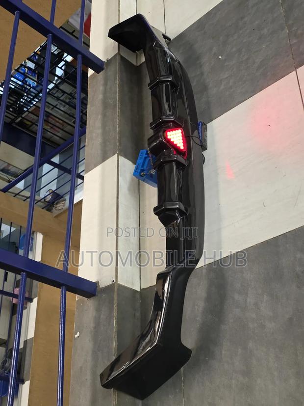 Honda Fit Rear Bumper Diffuser With Led – Enhance Style Performance - main view