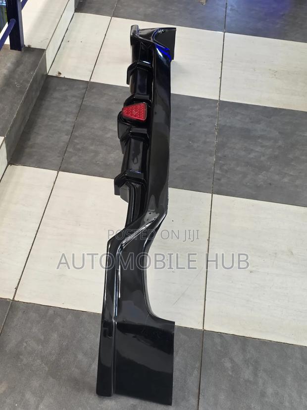 Honda Fit Rear Bumper Diffuser With Led – Enhance Style Performance - thumbnail 3