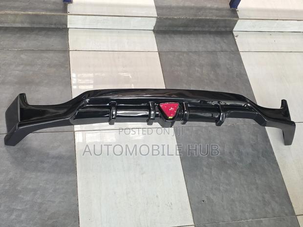 Honda Fit Rear Bumper Diffuser With Led – Enhance Style Performance - thumbnail 5