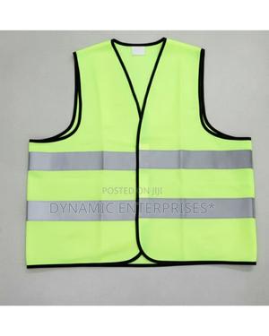 Yellow/Green Reflective Vest - thumbnail 2