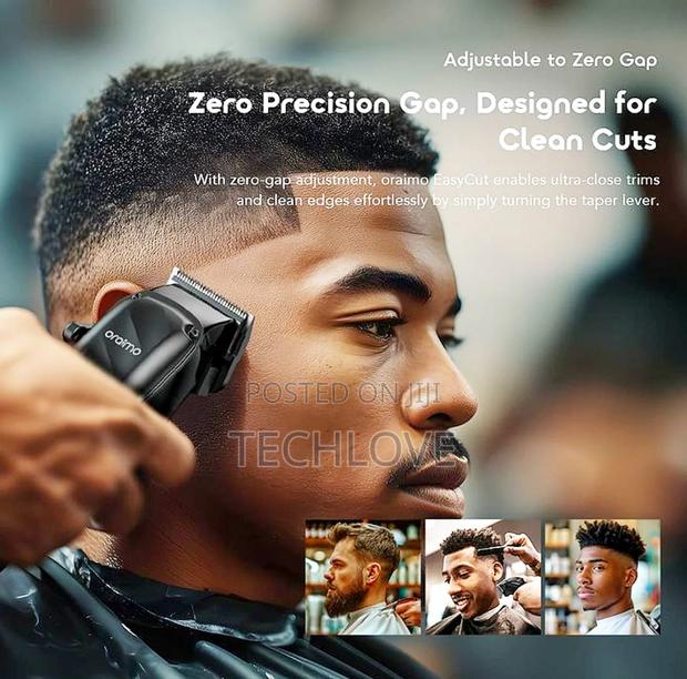 Oraimo Adjustable Professional Hair Clipper Shaving Machine - thumbnail 4