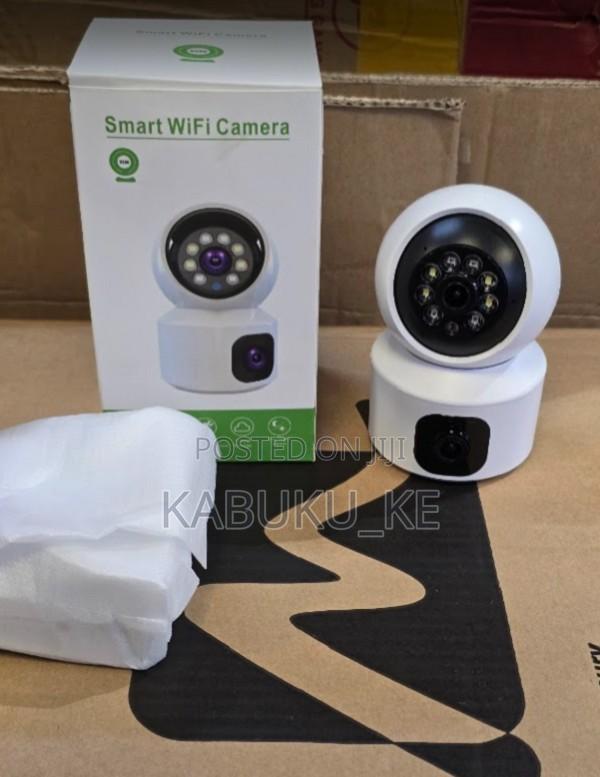 Dual Lens 4mp Ip Night Vision CCTV Home Security Baby Monitor PTZ