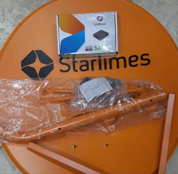 Startimes Full Kit – Complete Satellite Tv Set With Decoder Dish - main view