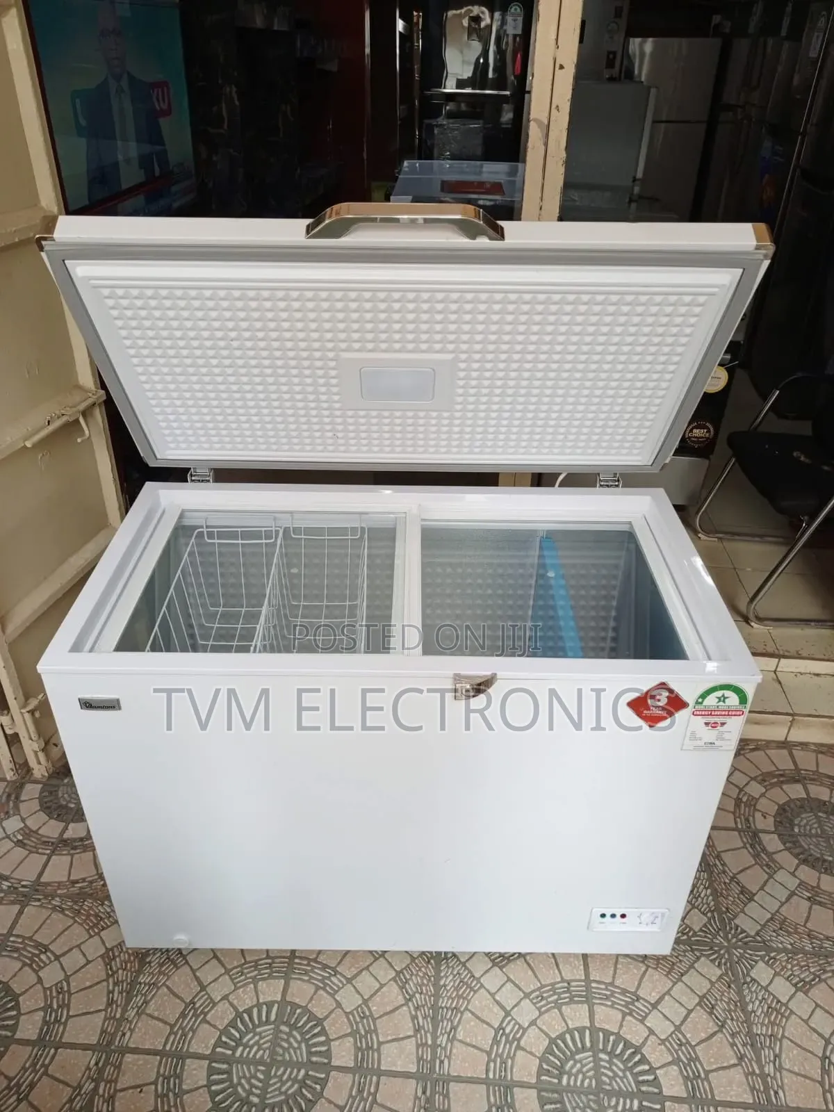 Ramtons 282 Liters Chest Freezer, White- Cf/236