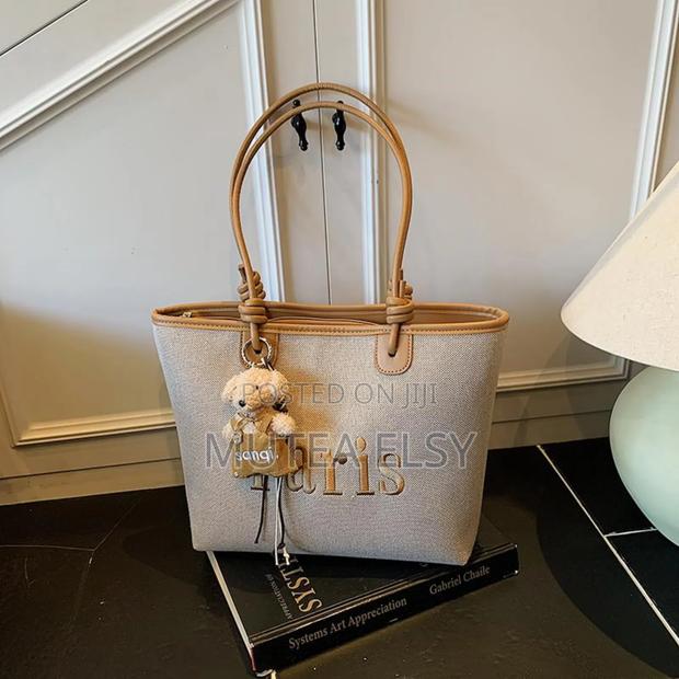 Beige Brawn Beige Black Paris Handbags - main view