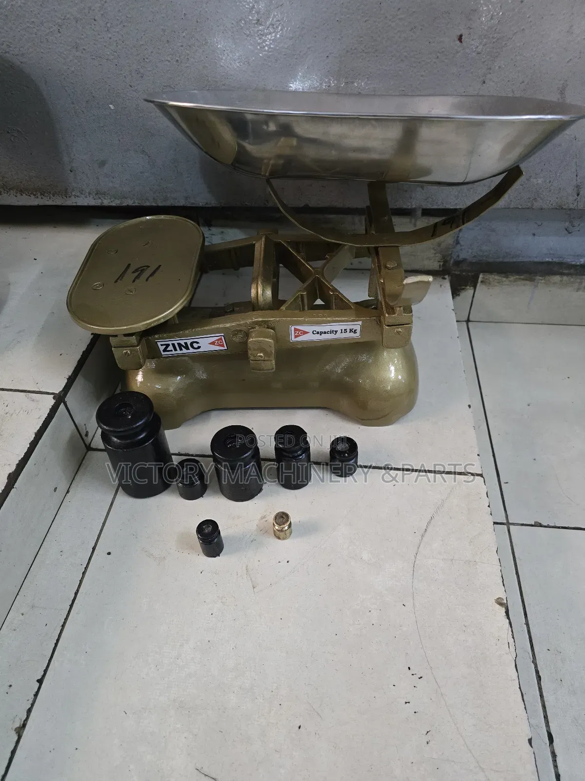 Manual Zinc Weighing Scale/Analog Weighing Scale