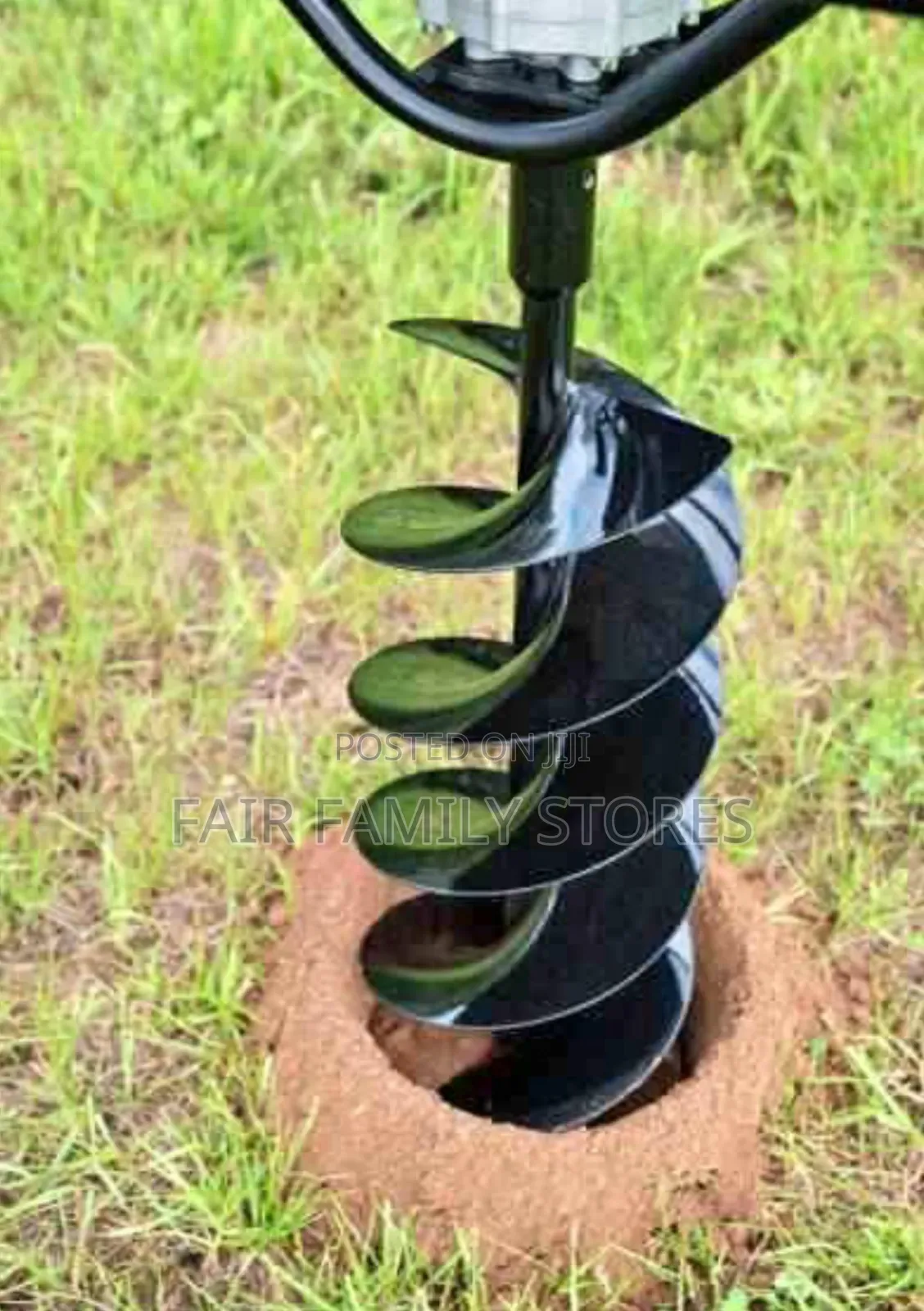 "Heavy-Duty 4-Stroke Earth Drill – No Mix, Just Power!"