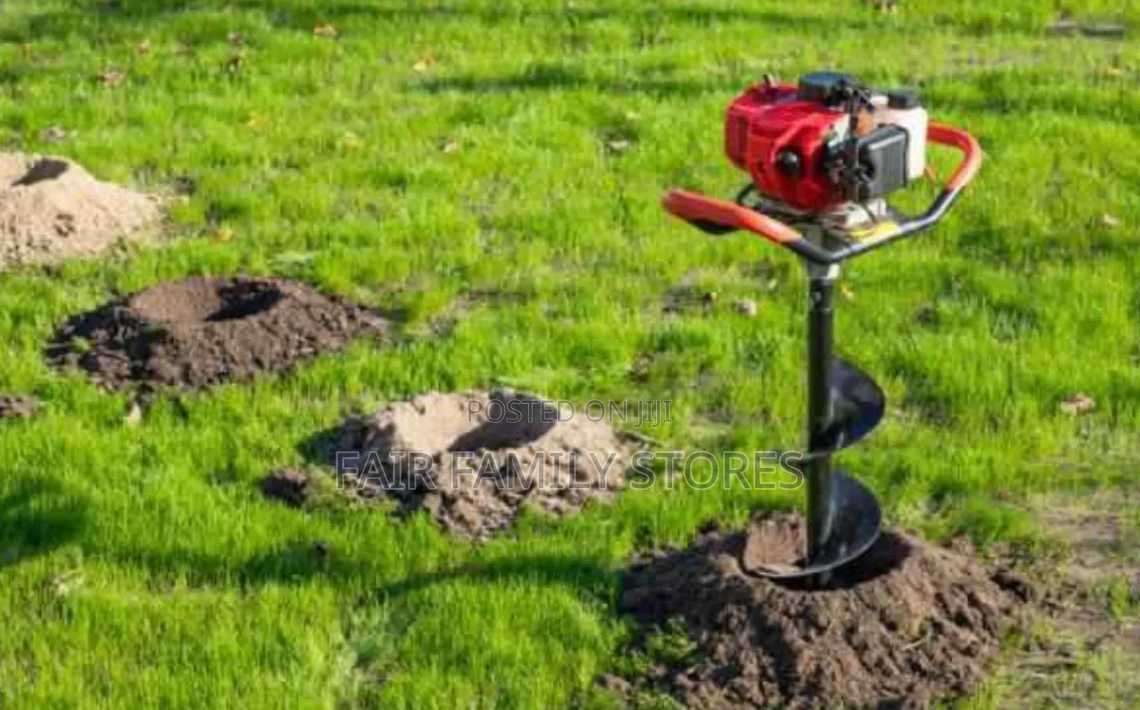 "Heavy-Duty 4-Stroke Earth Drill – No Mix, Just Power!"
