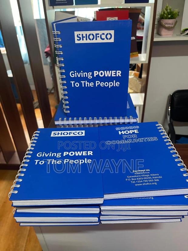 Wire Bound Notebooks A5 Size - main view