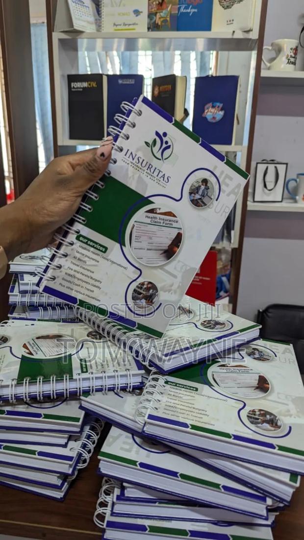 Wire Bound Notebooks A5 Size - thumbnail 2