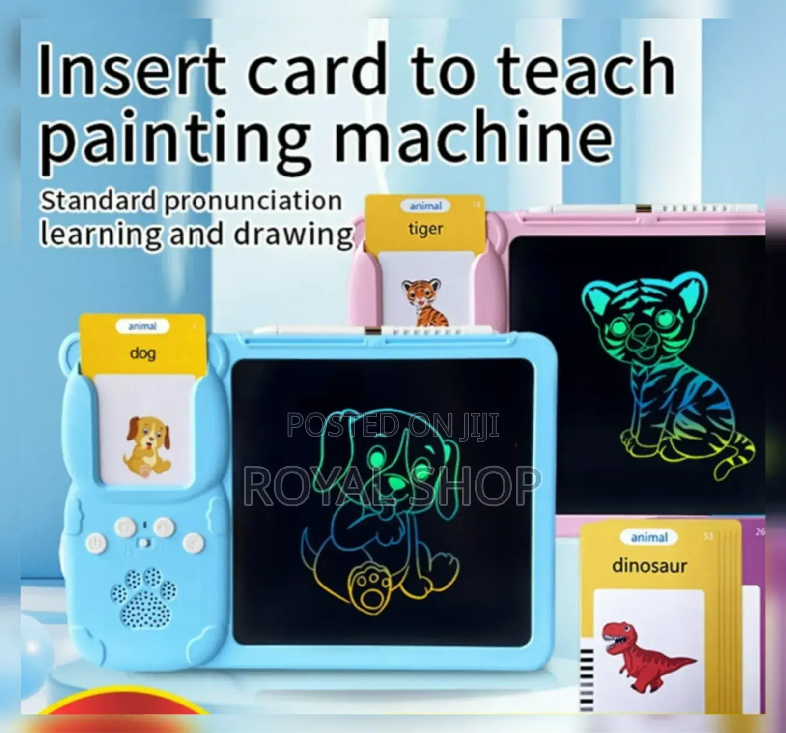Flashing Card and LCD Tablet