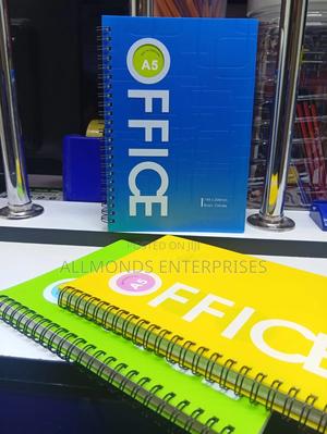 A5 Left Spiral Notebook With PVC Cover - thumbnail 2