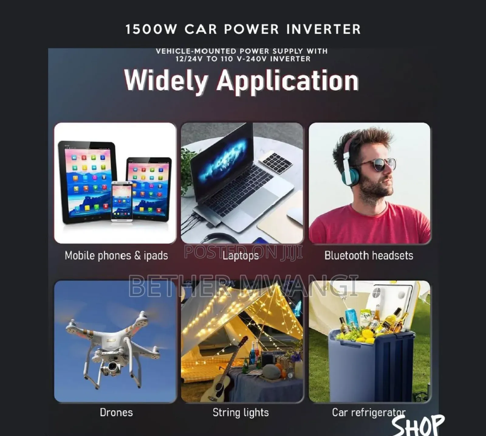 1500 Watts Car Power Inverter In Kenya