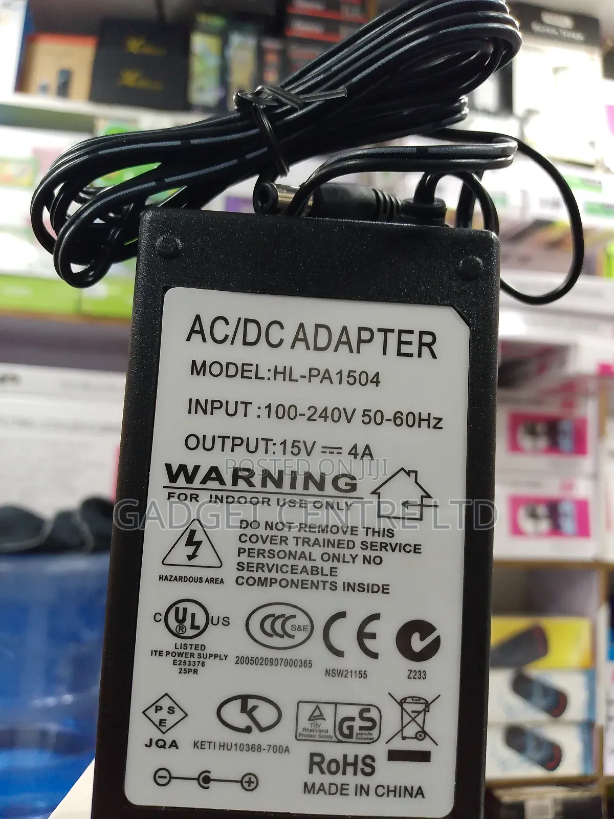 Original 15v-4a Adapter