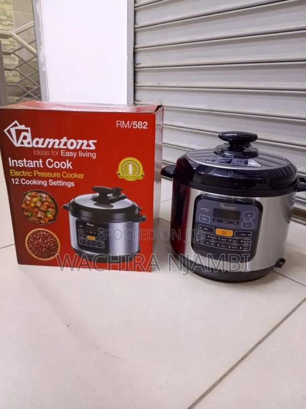 Ramtons Electric Pressure Cooker 6l Rm/582
