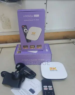 Android Tv Box H96 Max M2+ – 4gb Ram+32gb Storage