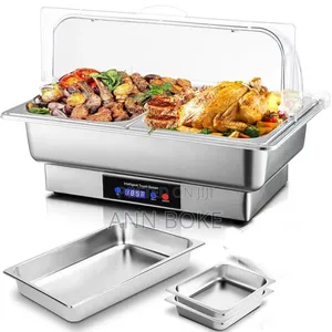Back in Stock Electric Chaffing Dish With Stainless Steel Cover