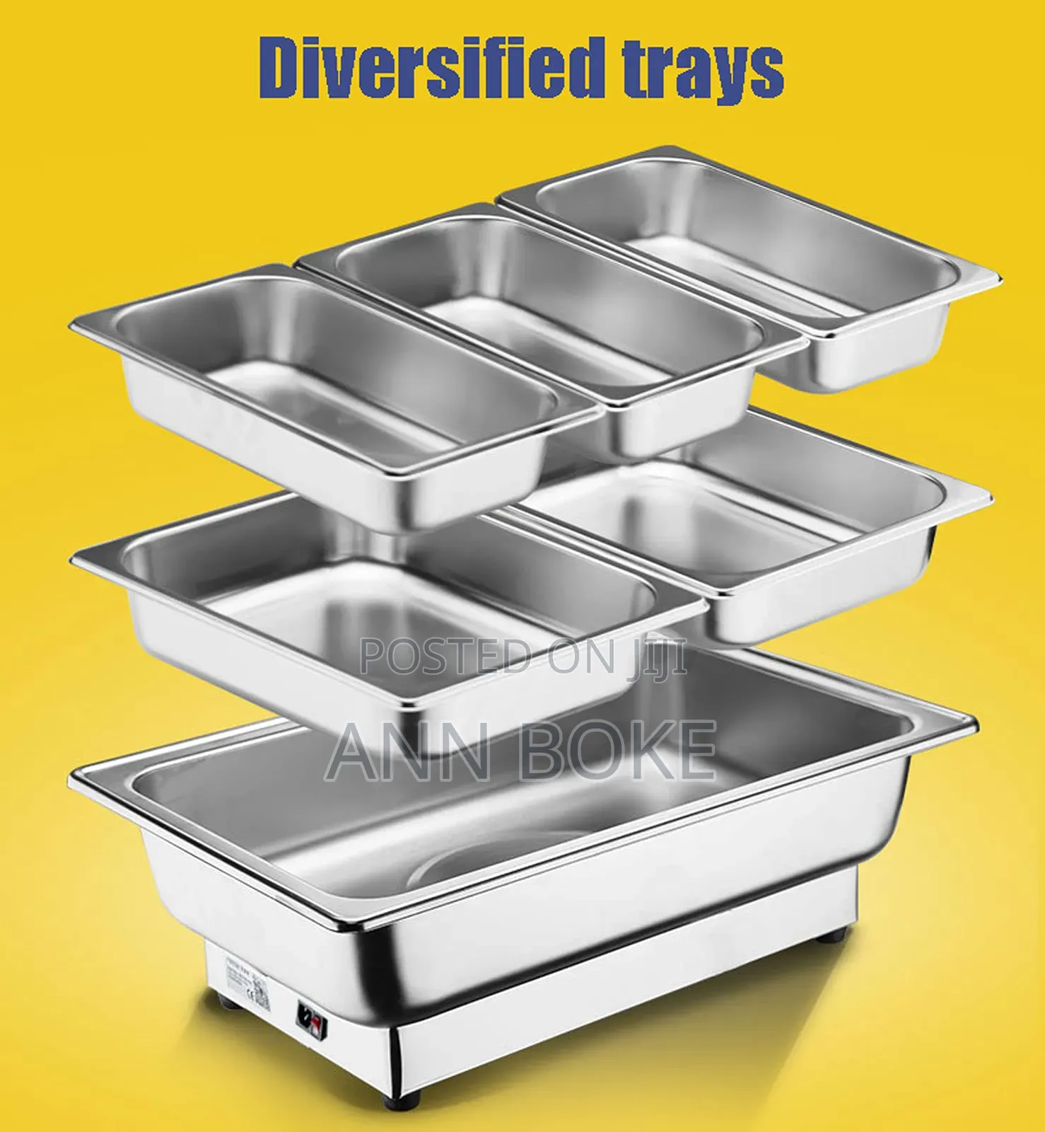 Back in Stock Electric Chaffing Dish With Stainless Steel Cover