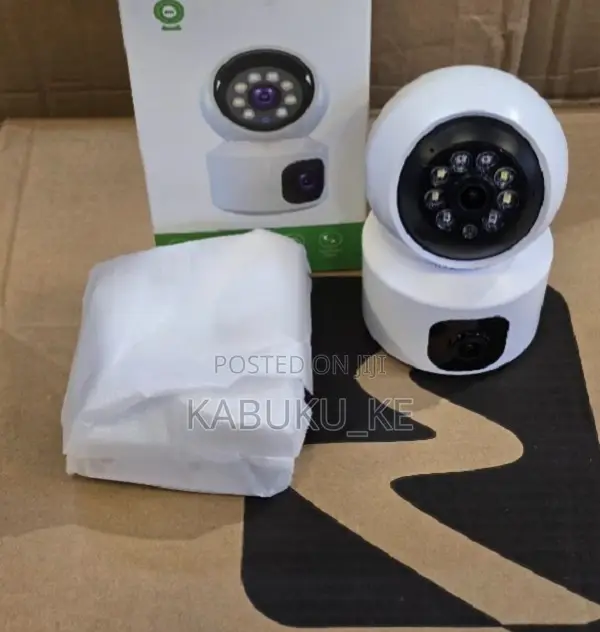 Dual Lens V380 Pro Smart Wifi PTX Camera With 2 Way Audio