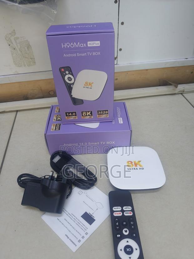 4/32 Android 14 H96 Max M2 Plus Tv Box With Voice Remote