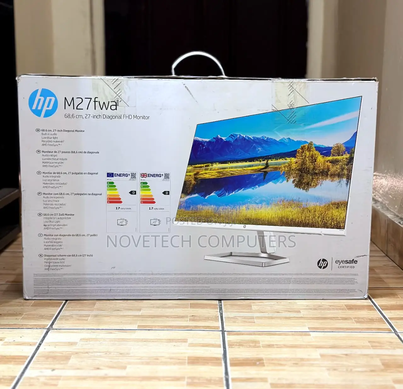 Hp M27fwa 27′′ Fhd Ips Monitor (White) With Audio