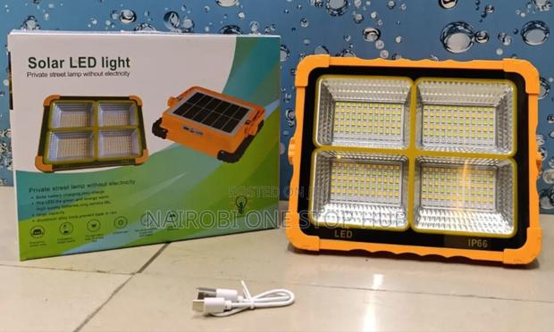 *Solar Rechargeable Emergency Light*