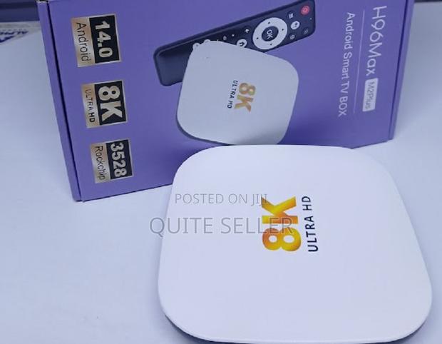 Android 14tv Box | Smart Tv Box With Voice Remote4gb Ram 128gb Rom - main view