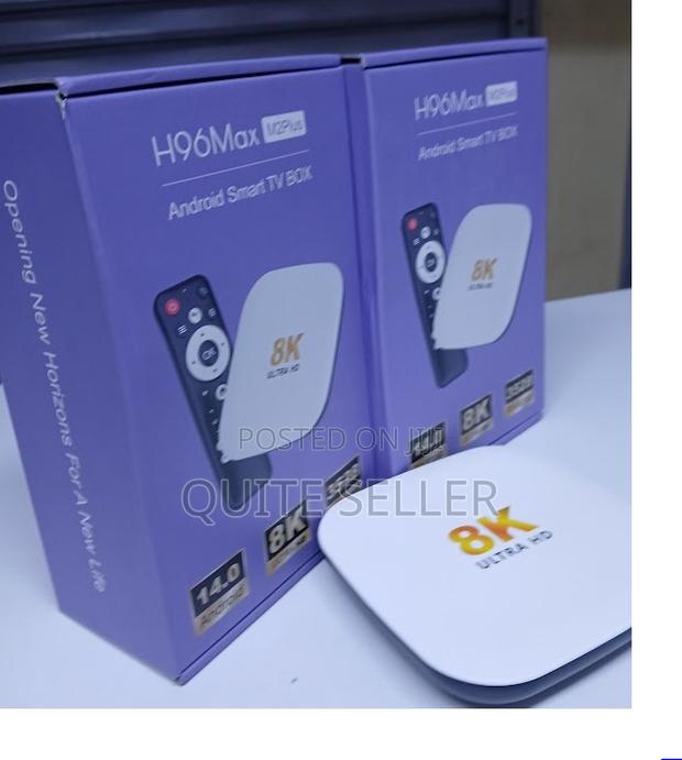 Android 14tv Box | Smart Tv Box With Voice Remote4gb Ram 128gb Rom - thumbnail 2