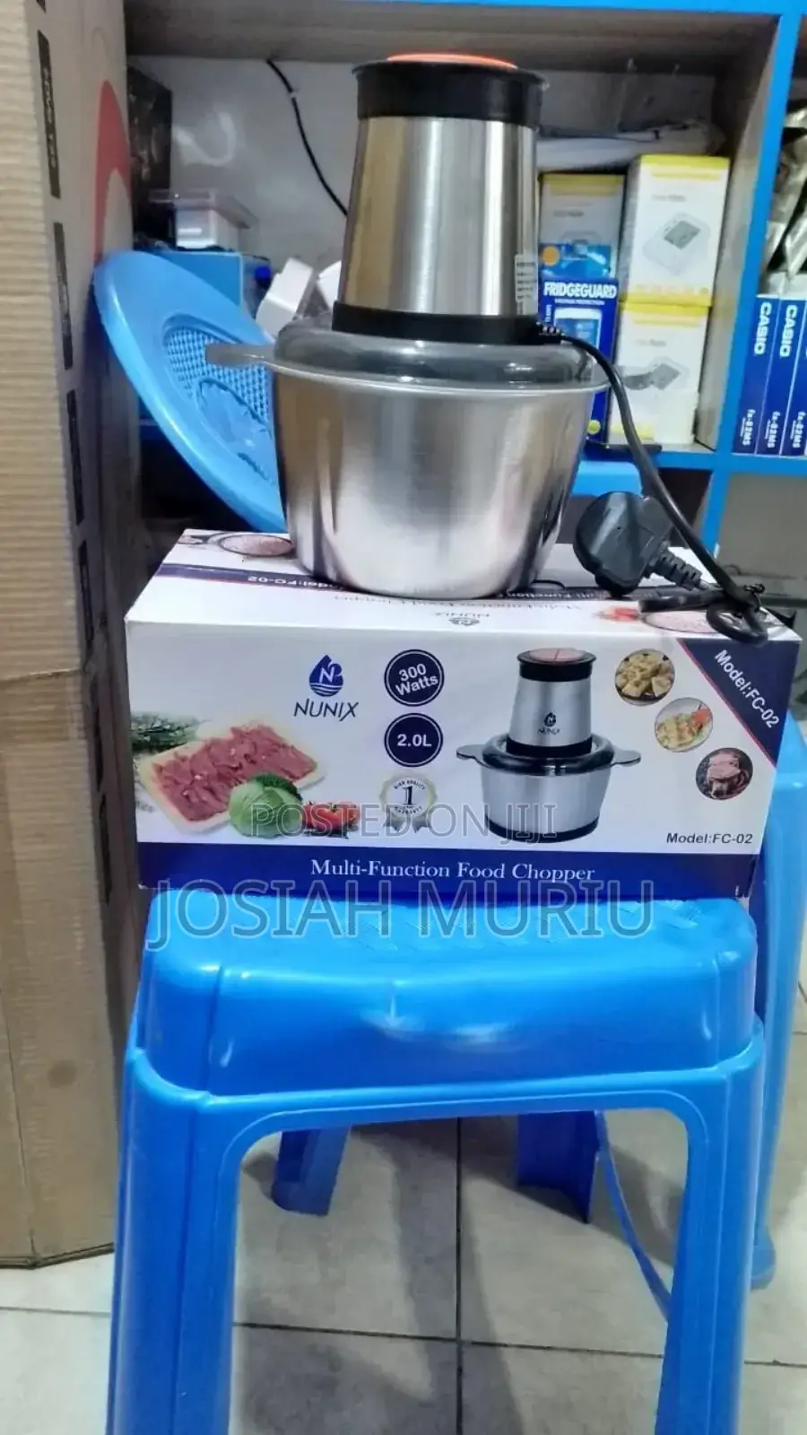 Multi‐Functional 2 L” Nunix Food Chopper
