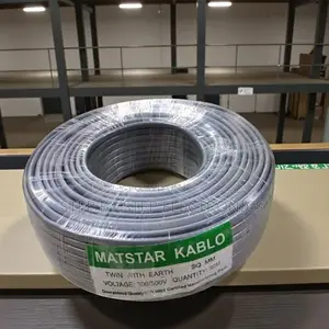 High Quality 2.5mm Electrical Wiring Cable Twin + Earth PVC Insulated