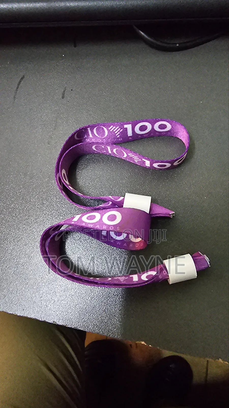 Event Entrance Branded Arm Fabric Wristbands