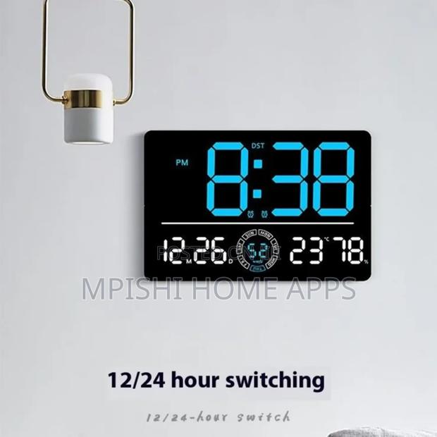 Modern Led Digital Wall Clock - thumbnail 3