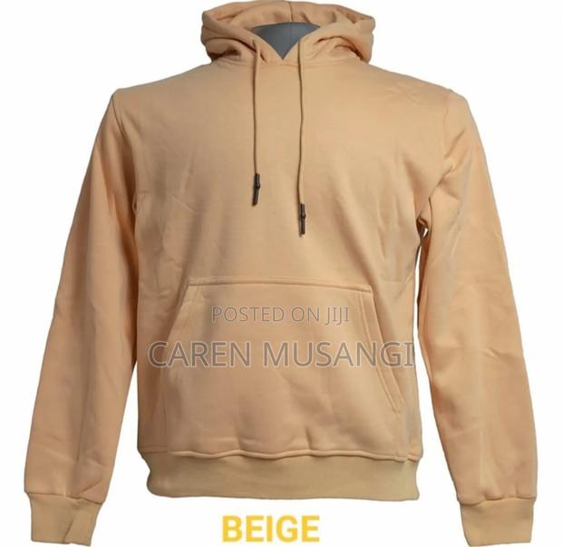 Quality Warm Plain Hoodies - thumbnail 3