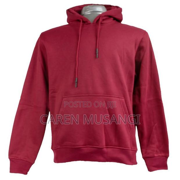 Quality Warm Plain Hoodies - thumbnail 4