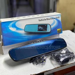 Vehicle Blackbox DVR Car Mirror Camera Dual Dash Camera Front Rear - thumbnail 2